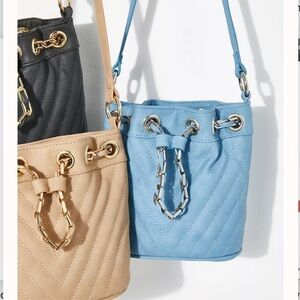 Free People Elle Bucket Bag (Blue)